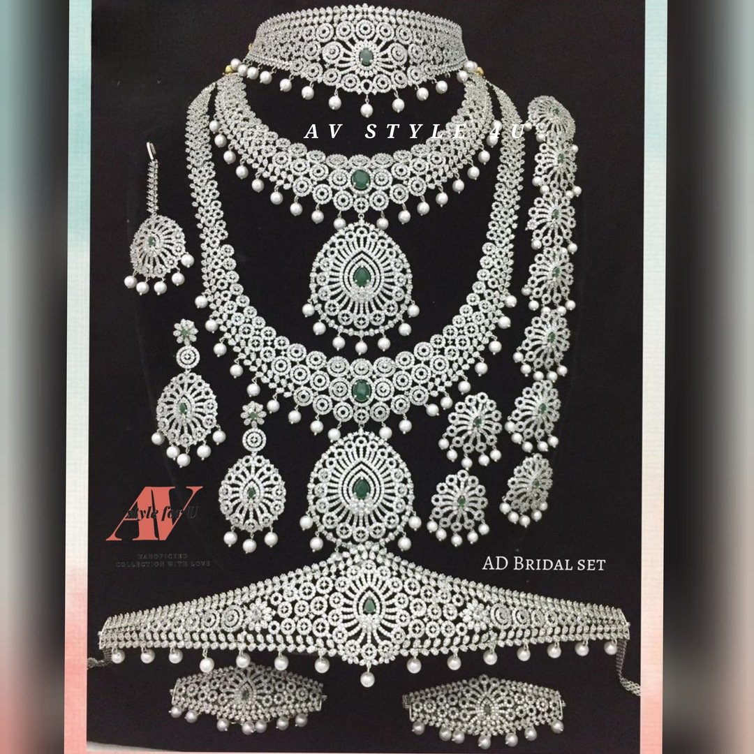 CZ BRIDAL SET