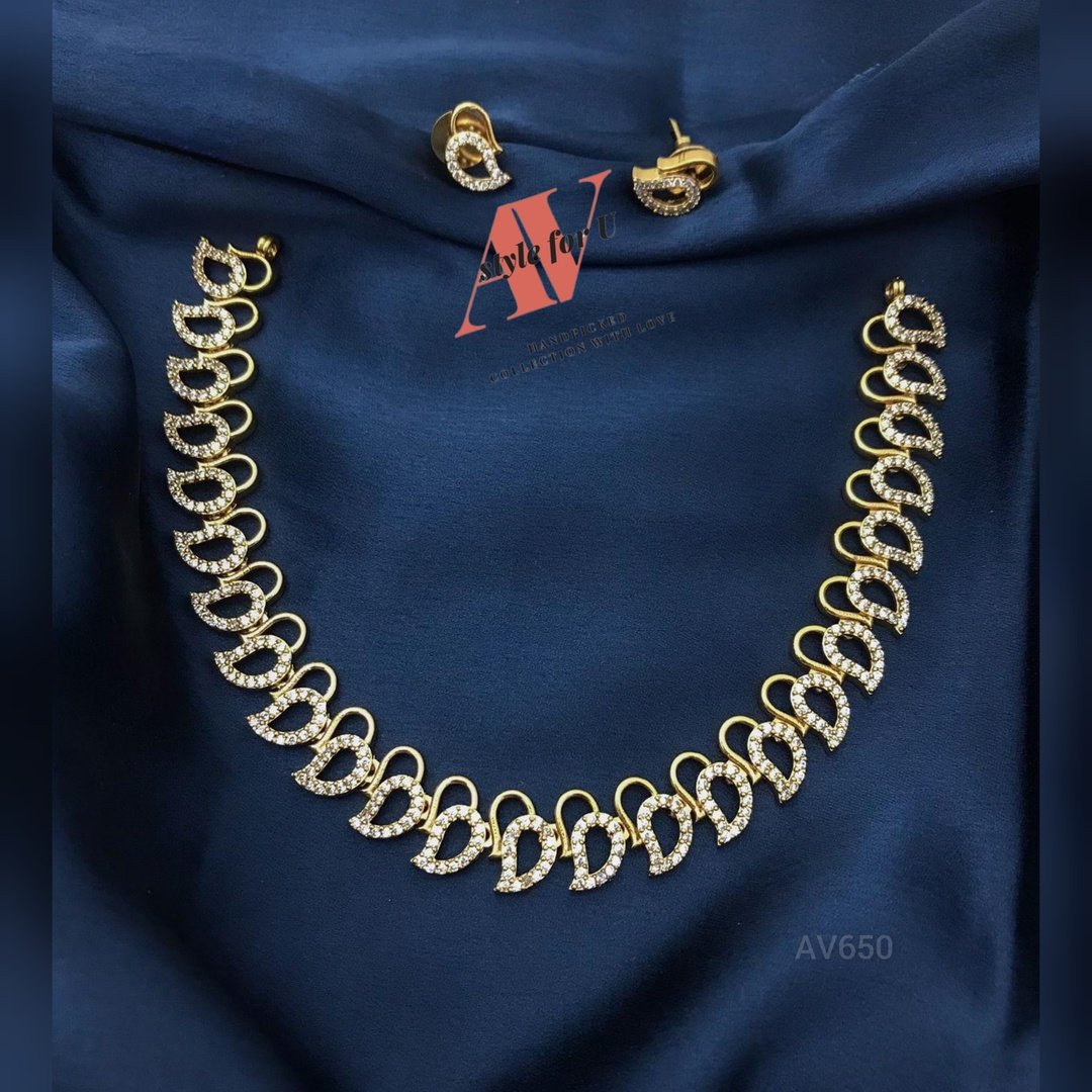 CZ Necklace Set