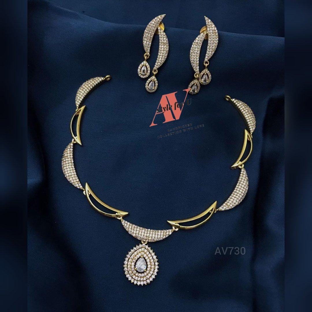 CZ Necklace Set