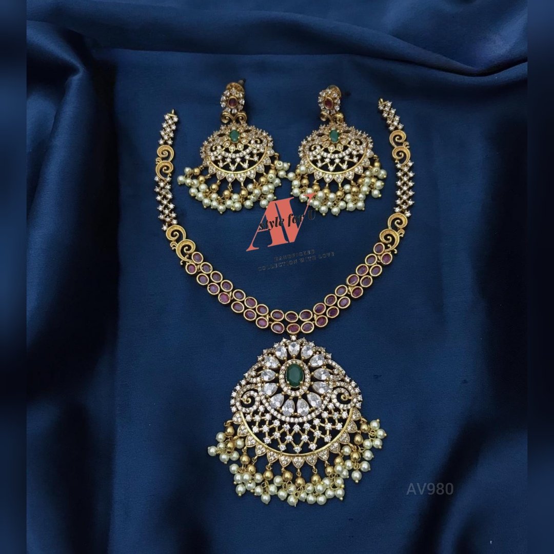 CZ Premium Necklace Set
