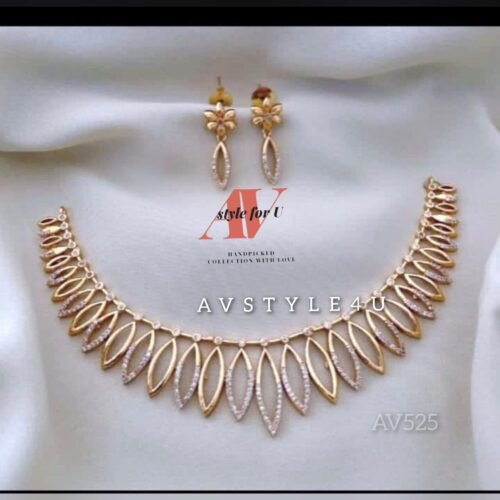 CZ Necklace Jewelry  Set