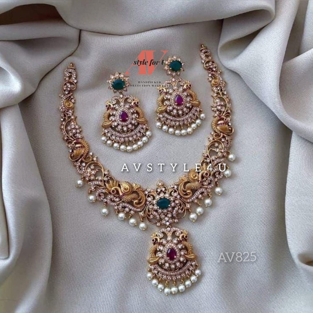 CZ NECKLACE SET