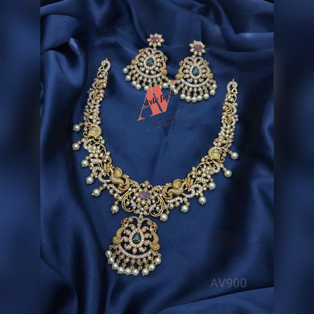 CZ Necklace Set