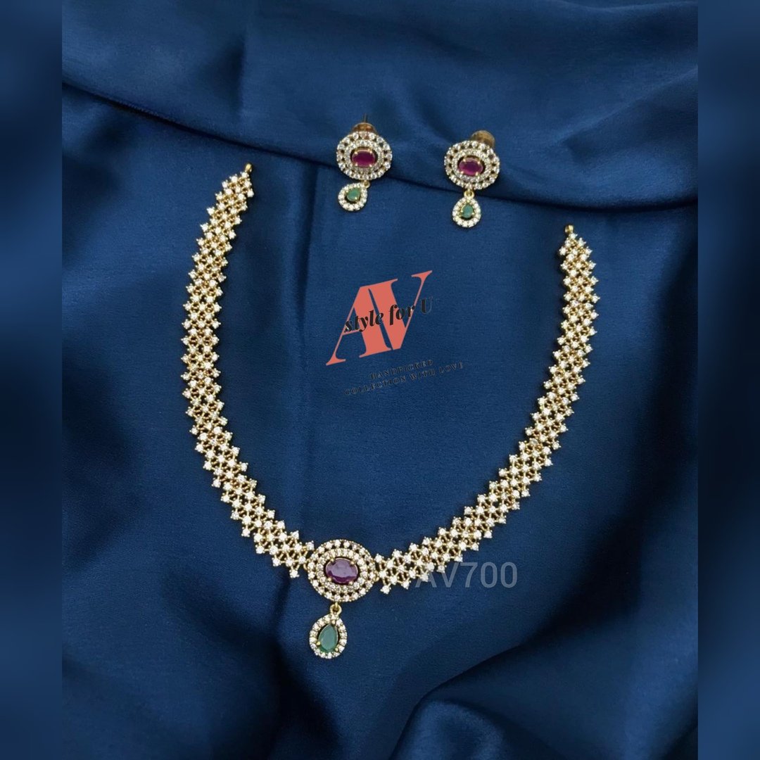CZ Necklace Set