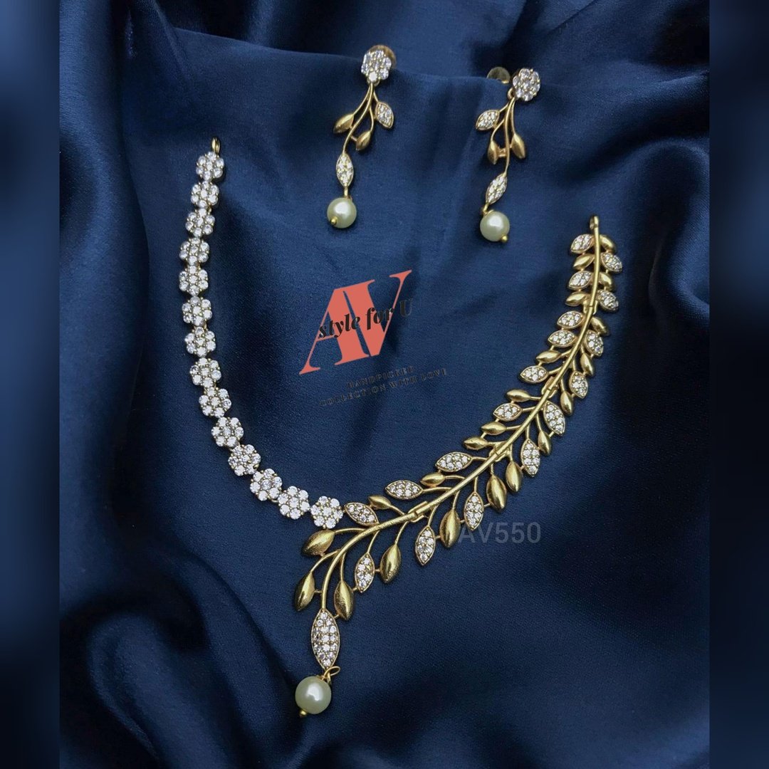 CZ Necklace Set