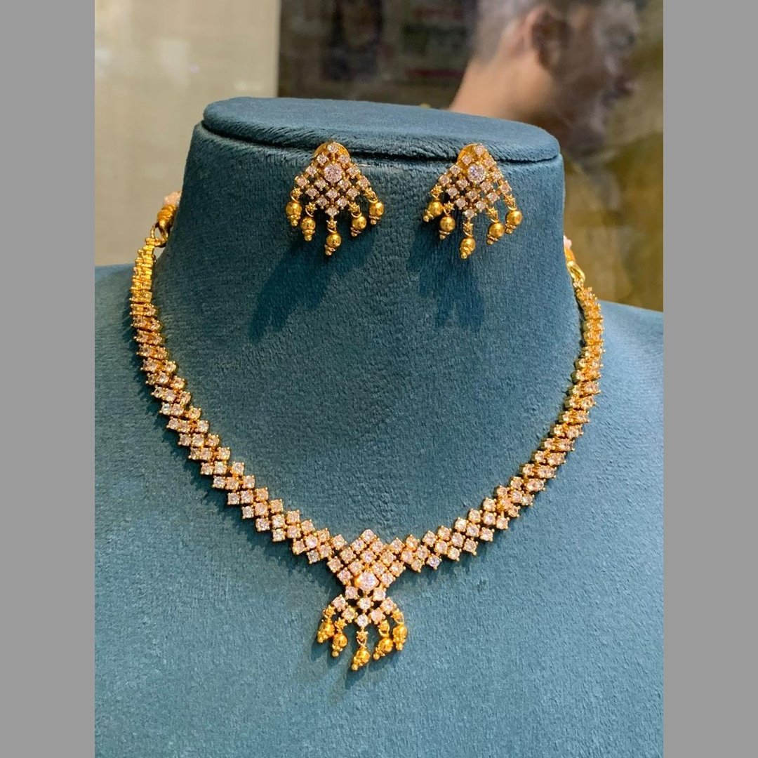 CZ Elegant Necklace Set
