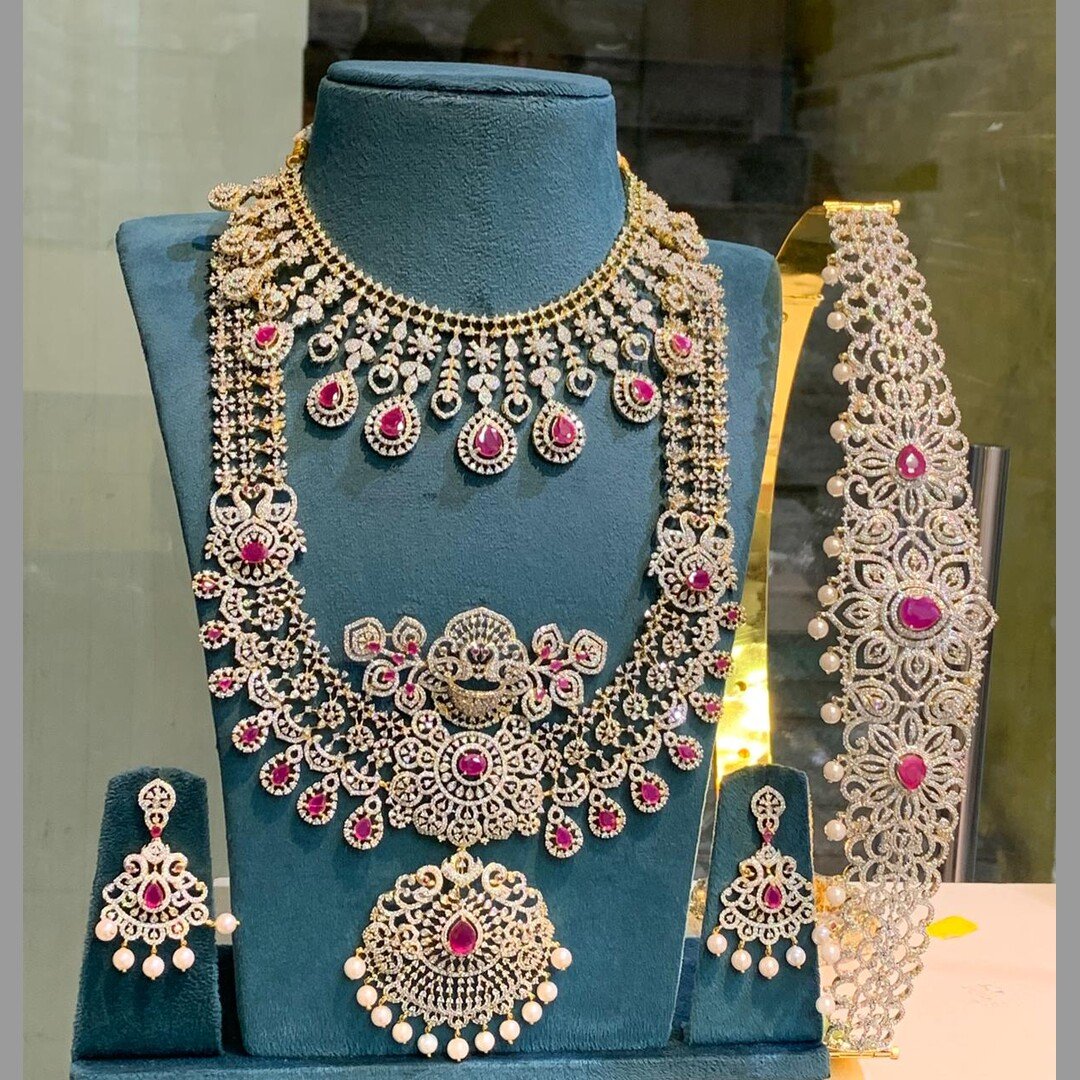 CZ Premium Quality Semi Bridal Set