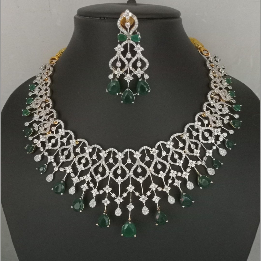 CZ Necklace Set