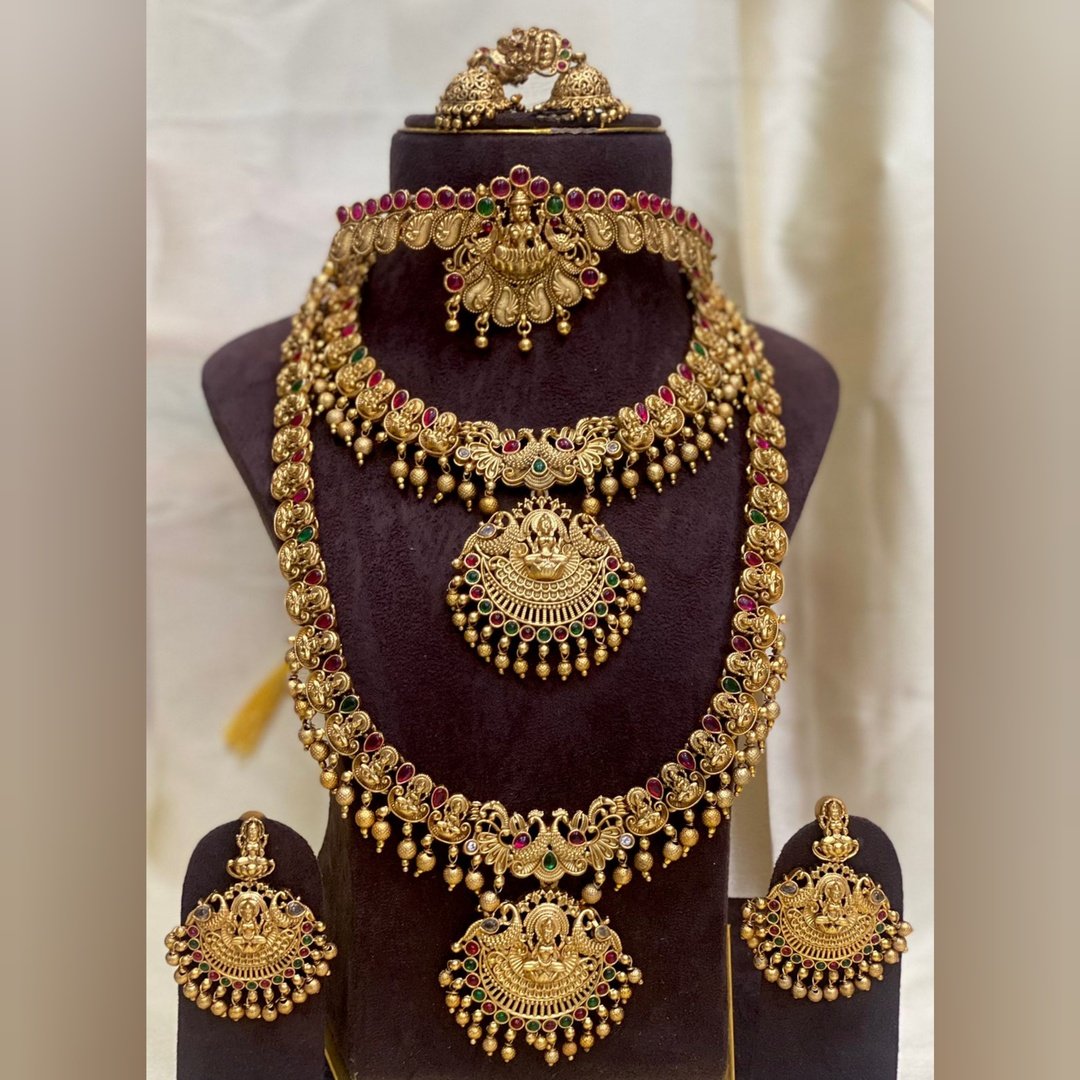 Matte Combo Jewellery Set