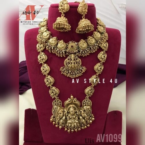 Stunning Matte Finish Combo Jewelry Set