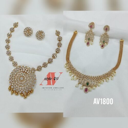 CZ Necklace combo set