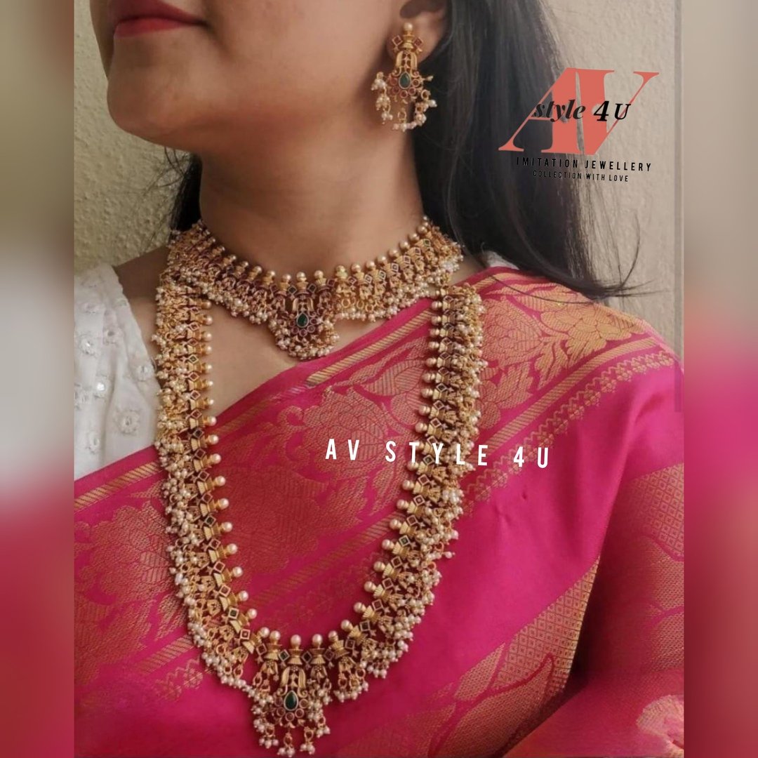 Gutta Pusala Combo Set or Pearls Combo Set