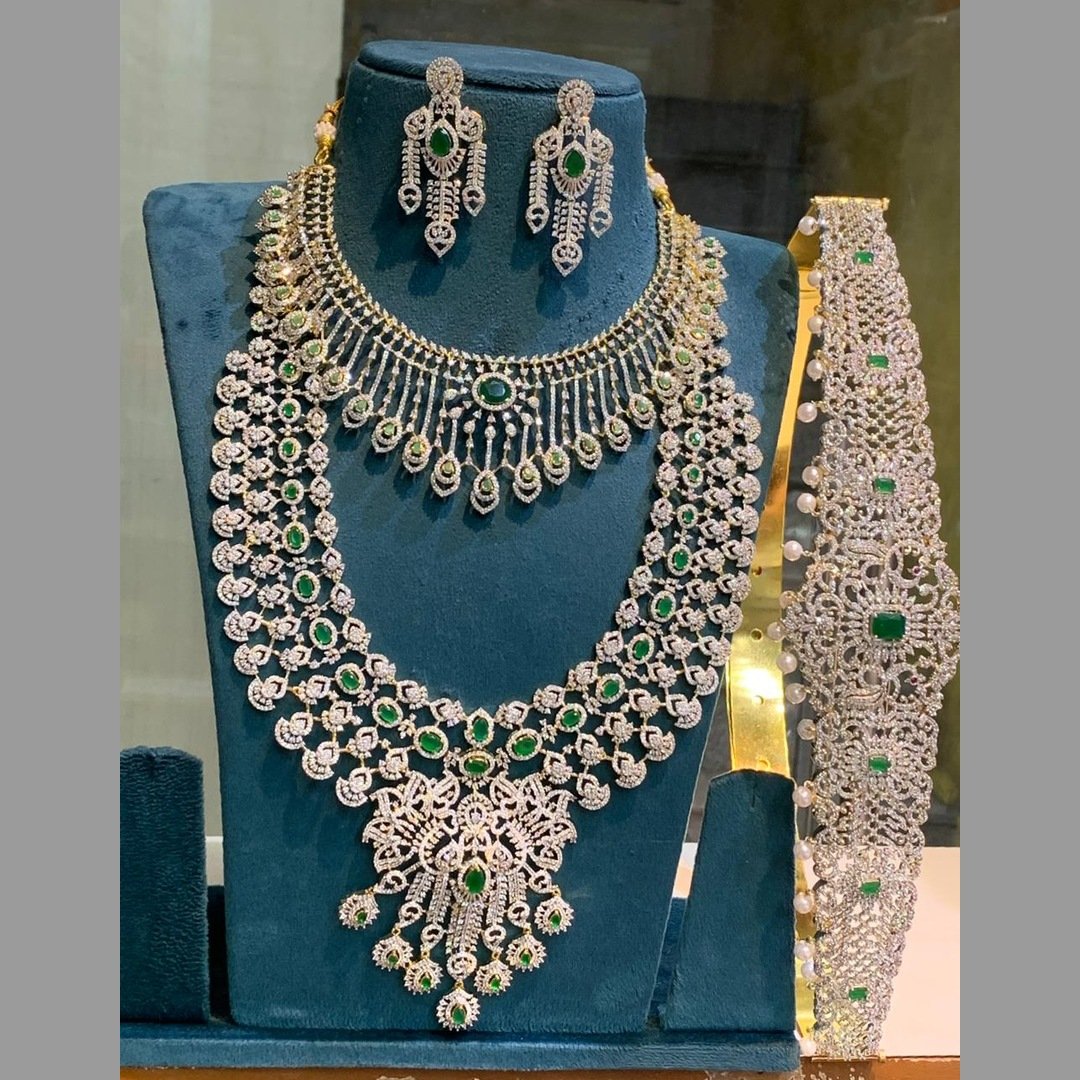 CZ Premium Quality Semi Bridal Set