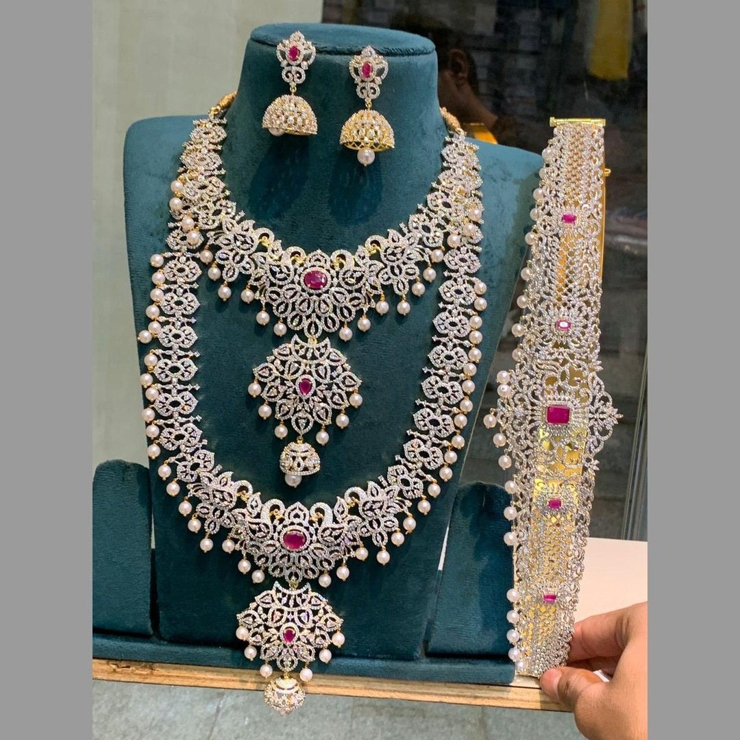 CZ Premium Quality Semi Bridal Set