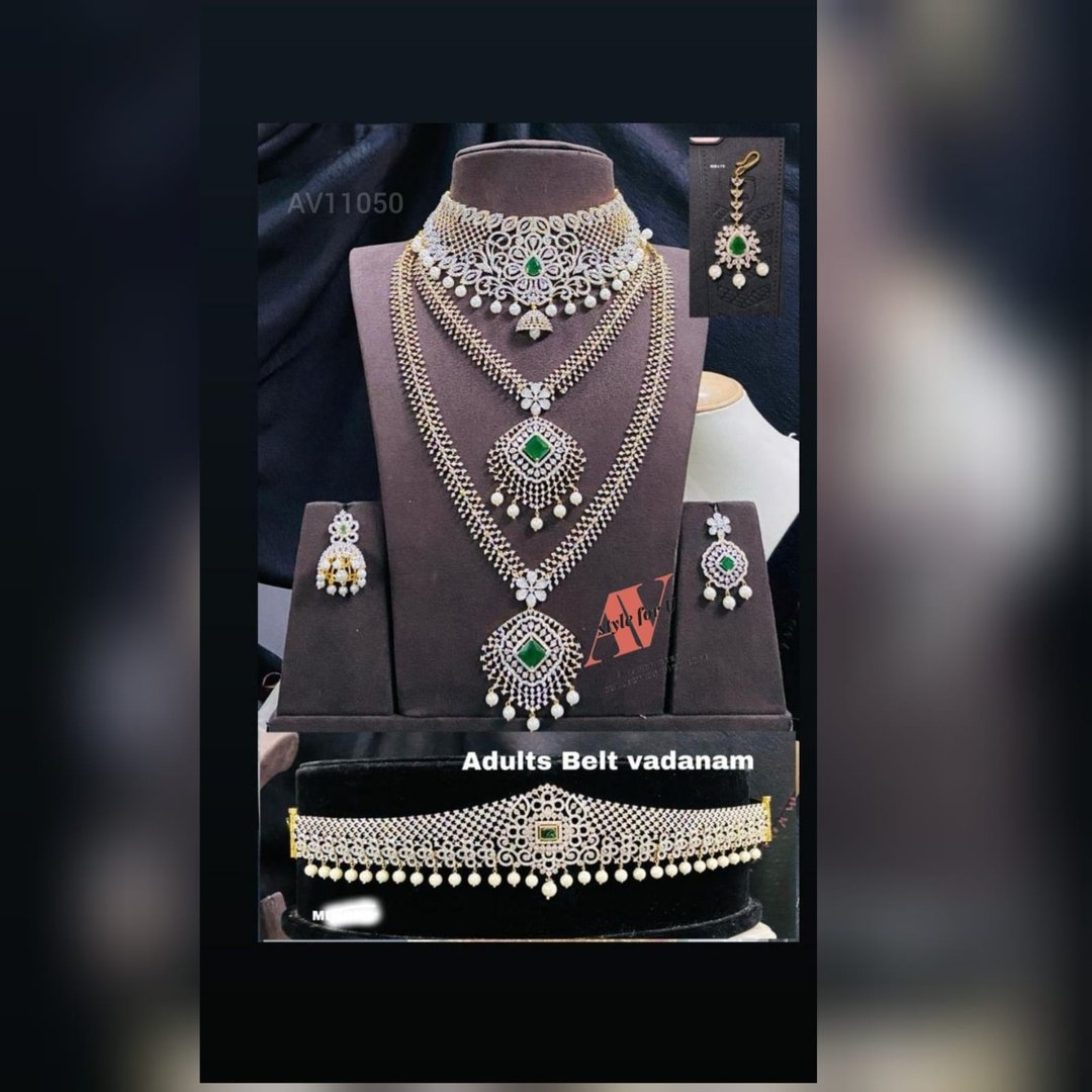 CZ Bridal Set