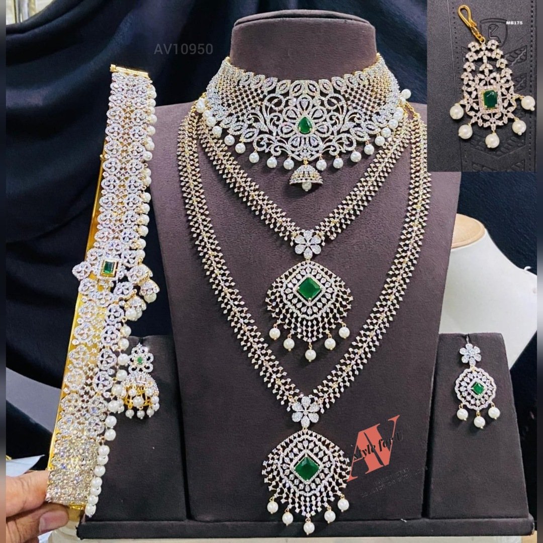 CZ BRIDAL SET