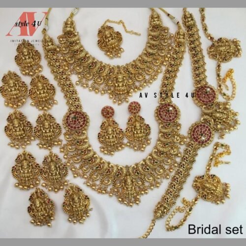 Matte Lakshmi Bridal Set
