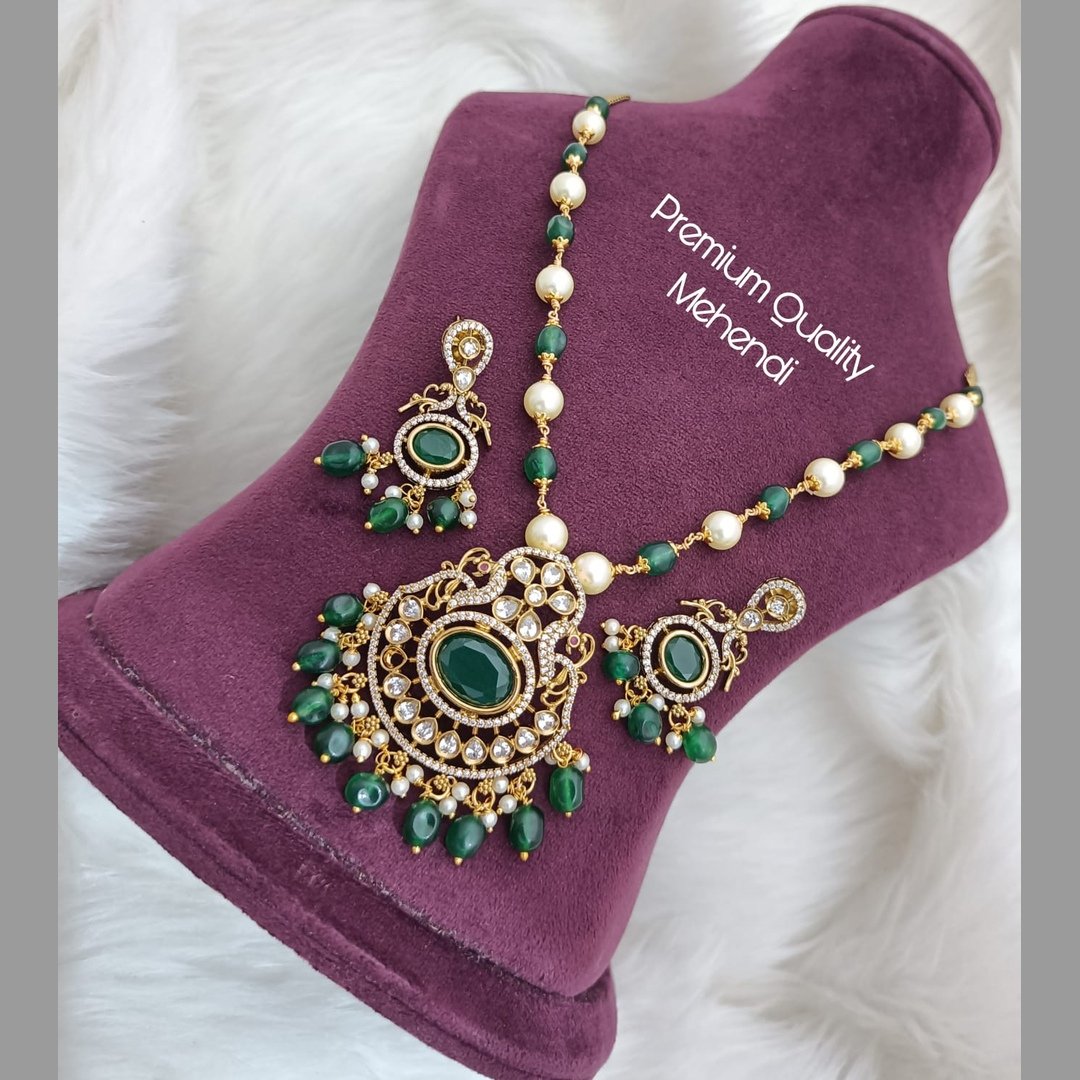 Mehendi Premium Quality Necklace Set
