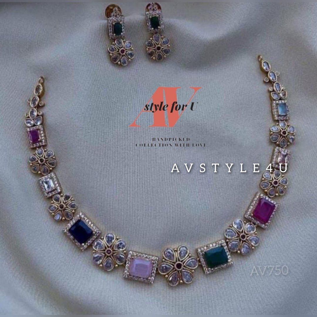 CZ NECKLACE SET