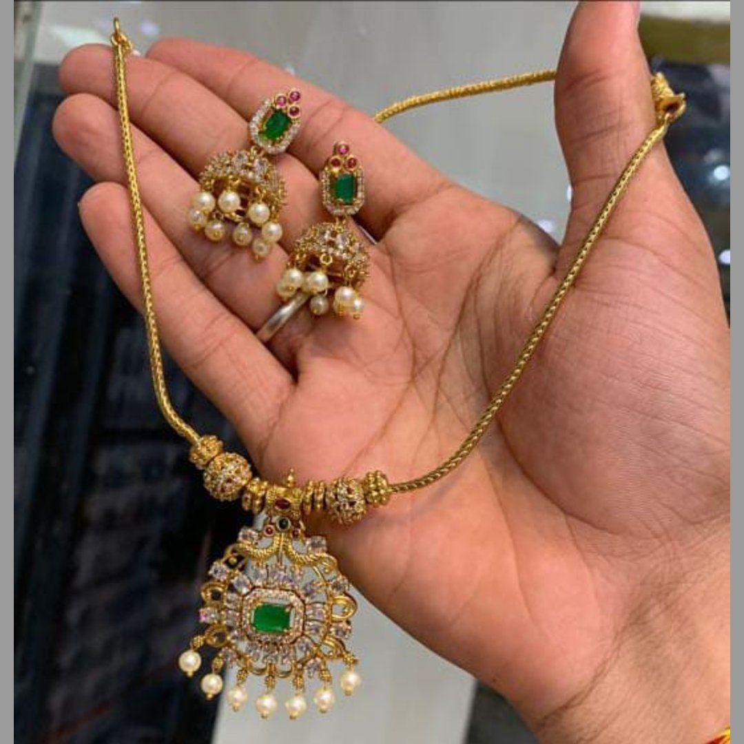 CZ Necklace Set