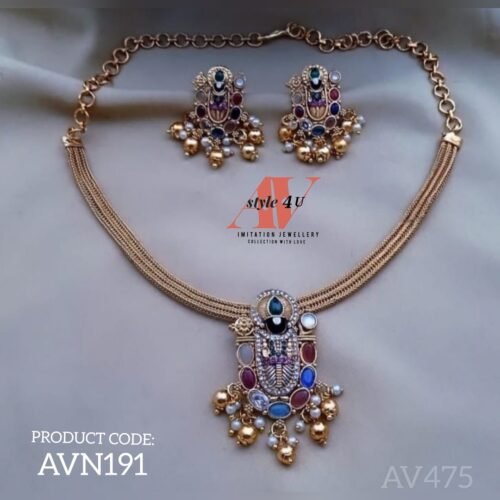 Exquisite CZ necklace jewellery Design