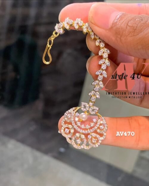 Discover the Elegance of CZ Tikka Jewellery