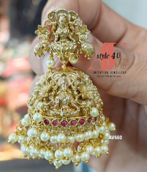 Elegance Redefined: Lakshmi Gutta Pusala Earrings