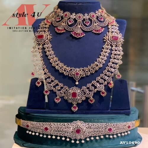 Elevate Your Elegance with a CZ Semi Bridal Set