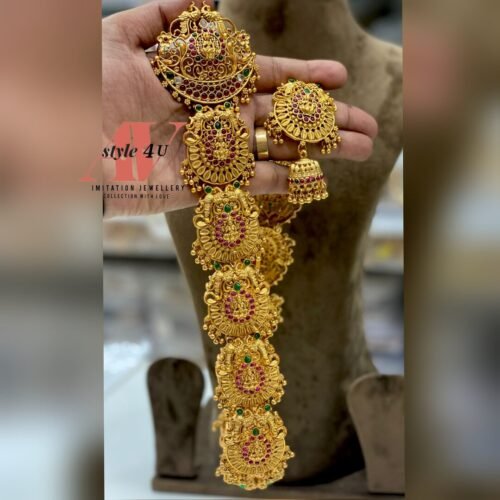 Elegant Long Lakshmi Jada Jewellery