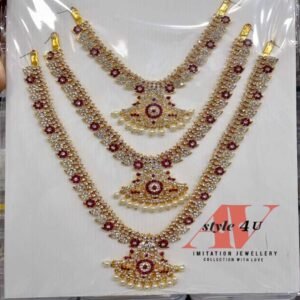 Exquisite Vara Lakshmi Vratham Jewellery