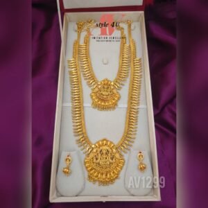 Kerala Style Micro Plated Jewellery Combo