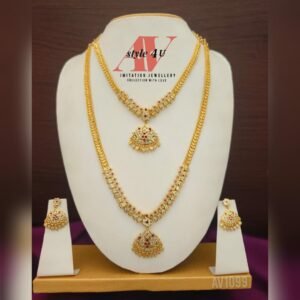 Kerala Style Micro Plated Jewellery Combo
