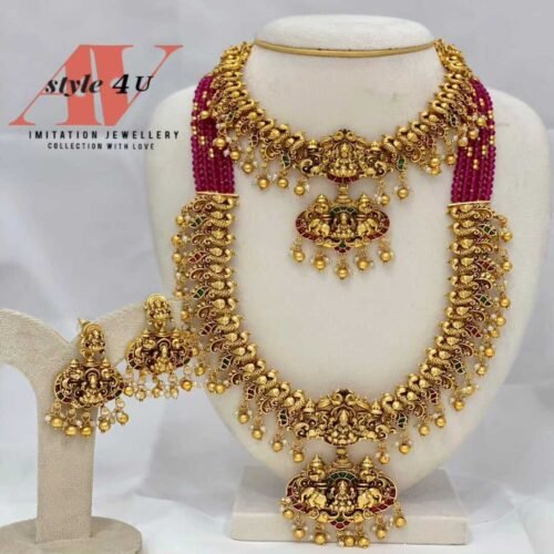 Beads Latest Design Lakshmi Combo Jewellery
