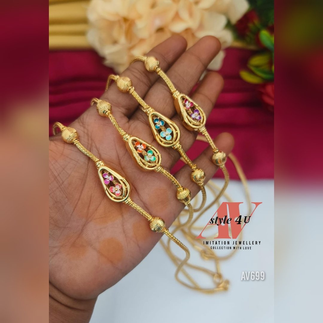 Exclusive Micro Gold Plated Mop Chain – AVSTYLE4U