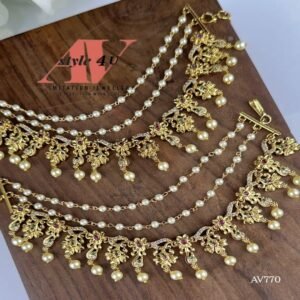 Elegant Mateel Ear Chain Jewellery