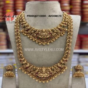 Nakshi Necklace & Haram Combo Limited stock