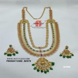 Elegant 3 Layer Haram Jewellery