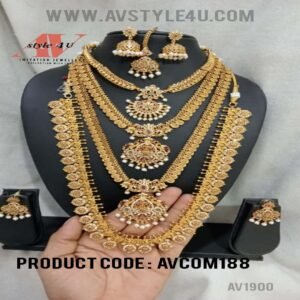 Elegant Bottu Mala Combo Jewellery