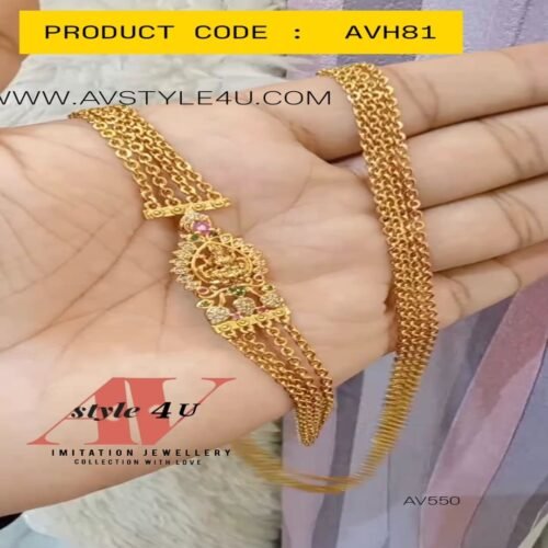 CHANDRA HARAM AVH81-550 (2) Elegant Chandra-Haram Jewellery