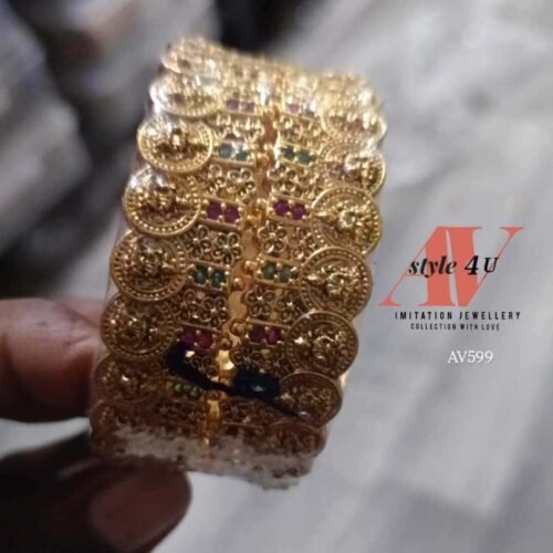 KASULA BANGLES 599 CZ Premium Bangles Designs