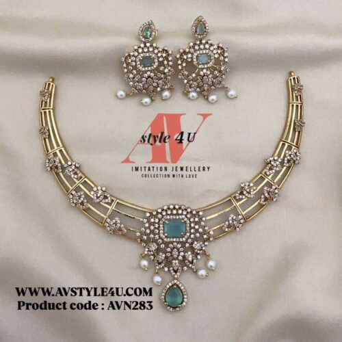 Kada Model CZ Necklace