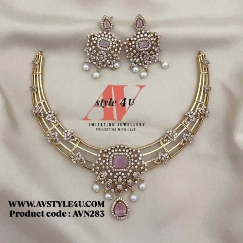 Kada Model CZ Necklace