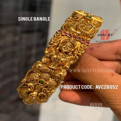 NAKSHI BANGLES AVCZBG52-699 Elegant Nakshi Bangles