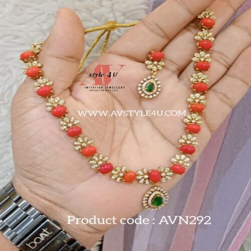 Pearls CZ Necklace Collection