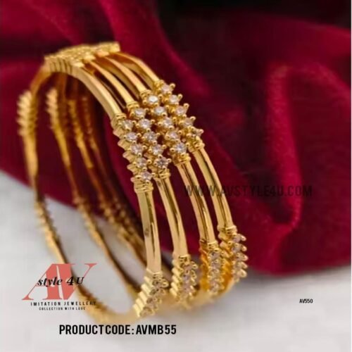bangles MB55 550 CZ Premium Quality Bangles