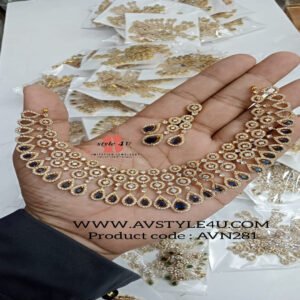 Premium CZ Necklace Set