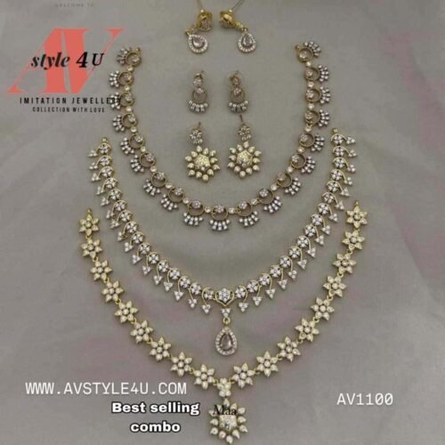 CZ Combo Necklace Collection