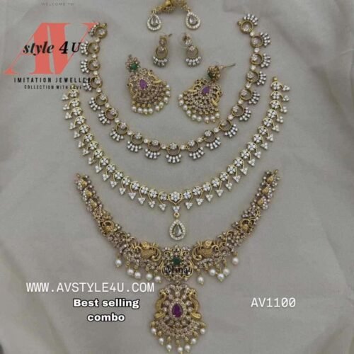 CZ Combo Necklace Collection