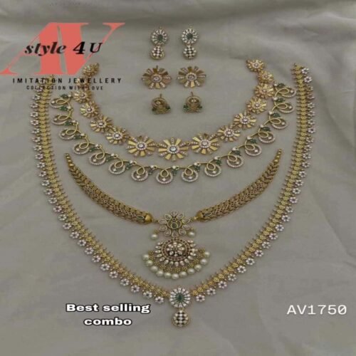 Elegant Combo Necklace Sets