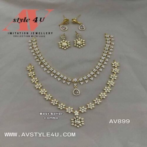 Elegant Combo Necklace Sets